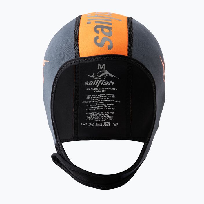 Sailfish Silikon schwarz/orange Badekappe NEOPRENE CAP 5