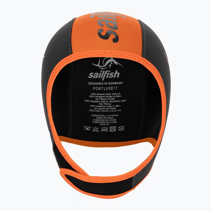 Sailfish Silikon schwarz/orange Badekappe NEOPRENE CAP 2
