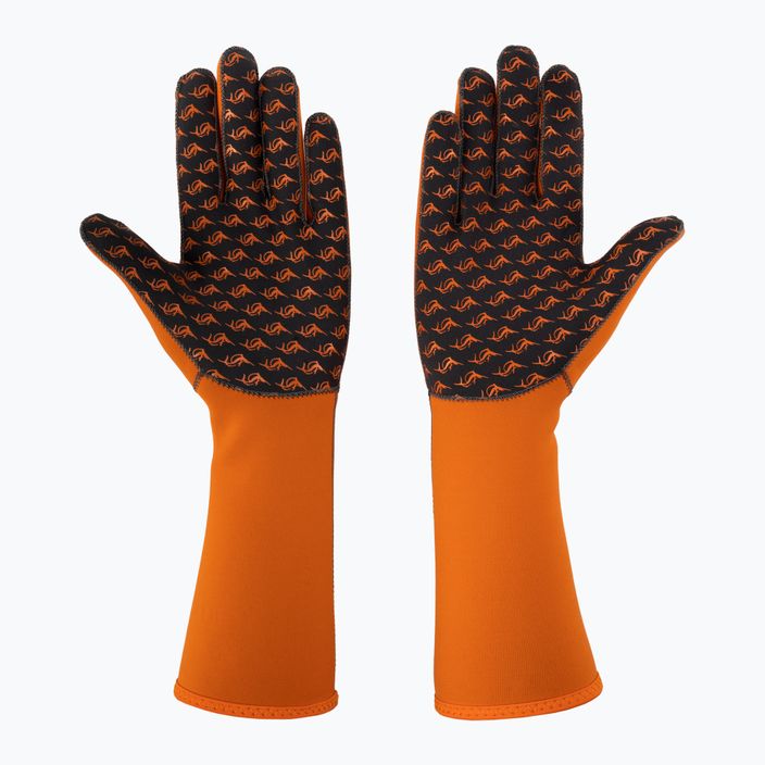 Segelfisch Neopren Handschuhe Orange 2