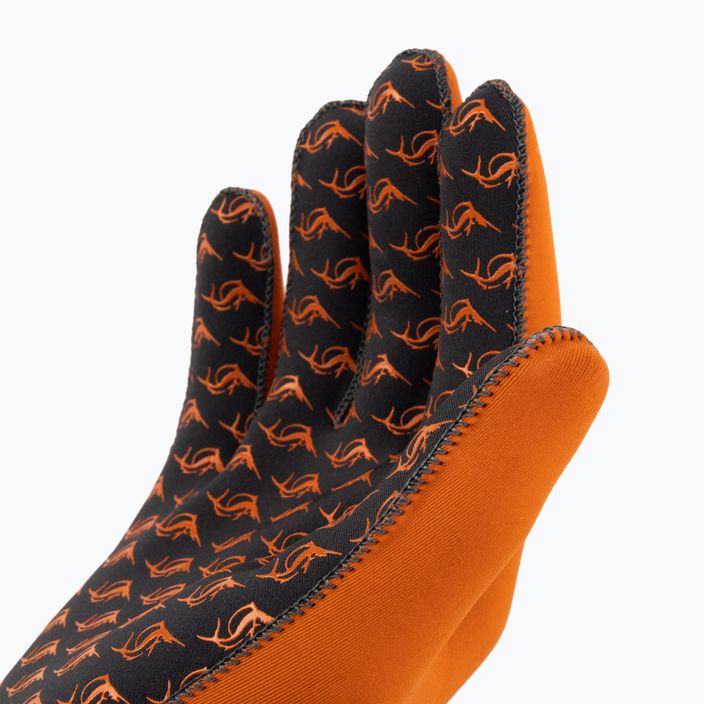 Segelfisch Neopren Handschuhe Orange 4