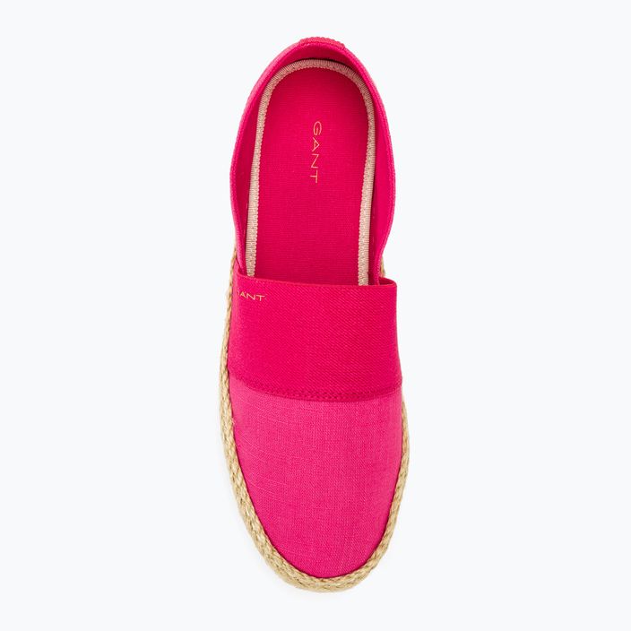GANT Frauen Raffiaville heiß rosa Schuhe 5
