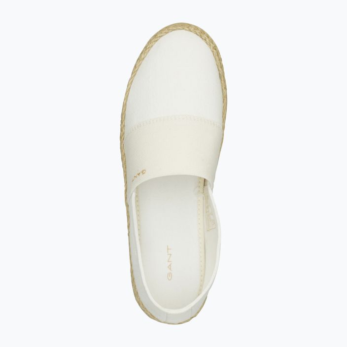 GANT Raffiaville Damen Schuhe aus weiß 13