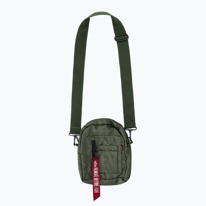 Alpha Industries Crew Umhängetasche Salbei grün