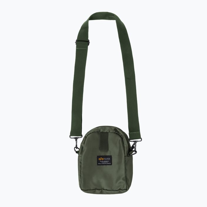 Alpha Industries Crew Umhängetasche Salbei grün 2