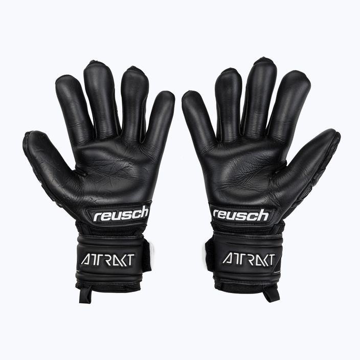Reusch Attrakt Freegel Infinity Finger Support Torwarthandschuhe schwarz 5270730-7700 2