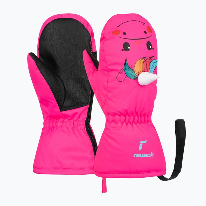 Reusch Kinder-Skihandschuhe Sweety Mitten rosa Einhorn 6