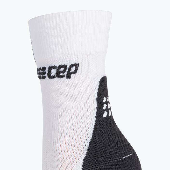 CEP Frauen Kompression laufen kurze Socken 3.0 weiß WP4B8X2 3