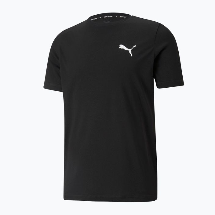 Herren Trainings-T-Shirt PUMA Active Small Logo schwarz 586725 6