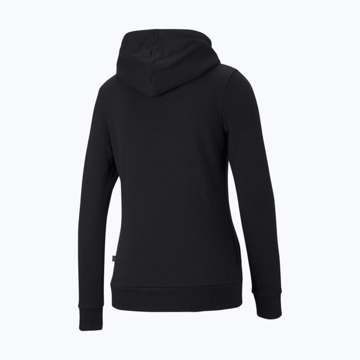 Damen Hoodie Sweatshirt PUMA Essentials Logo Hoodie TR puma black 5