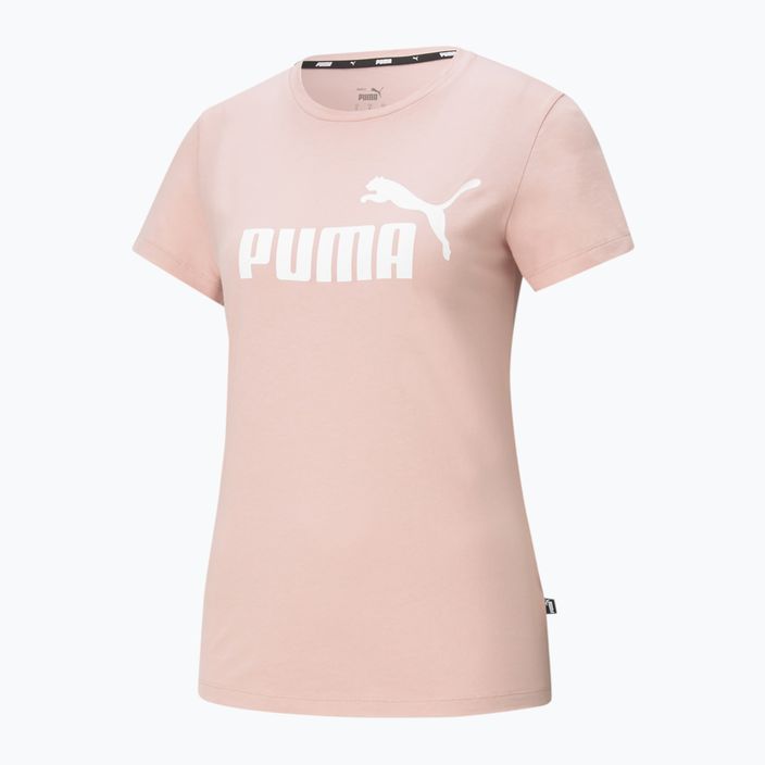 PUMA ESS Logo-T-Shirt für Frauen in Brautrosa 4