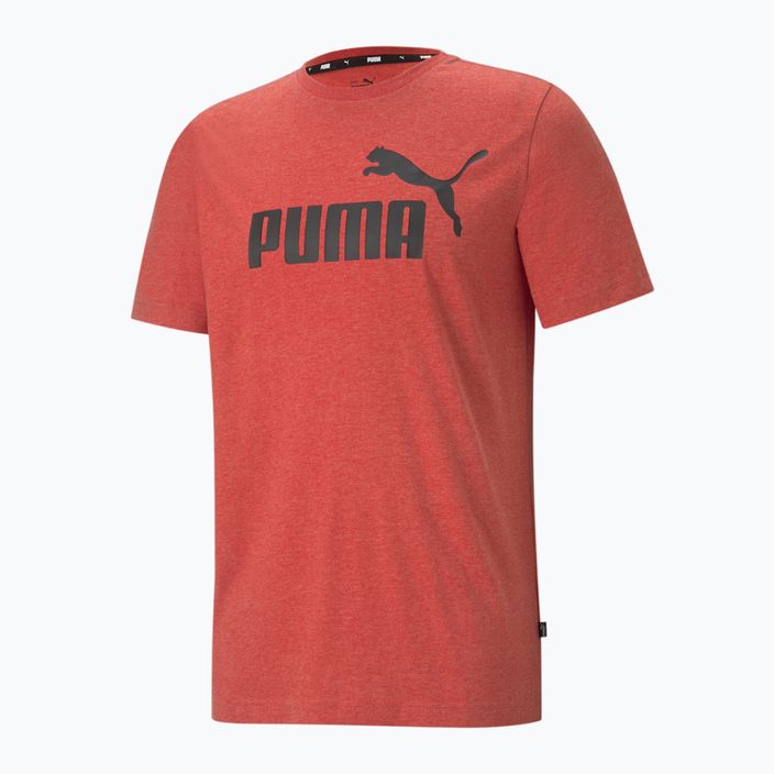 Shirt Herren PUMA Essentials Heather Tee high risk red 4