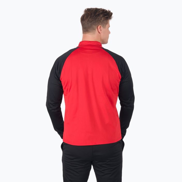 PUMA Teamliga 1/4 Zip Top Fußball Sweatshirt rot/schwarz 657236_01 2