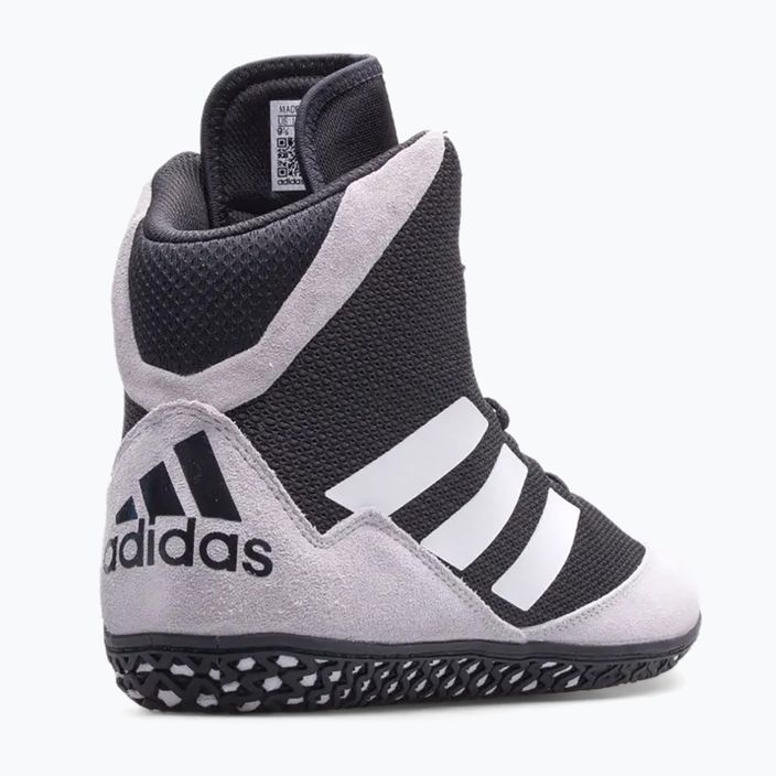 adidas Mat Wizard 5 Boxen Schuhe schwarz und weiß FZ5381 14