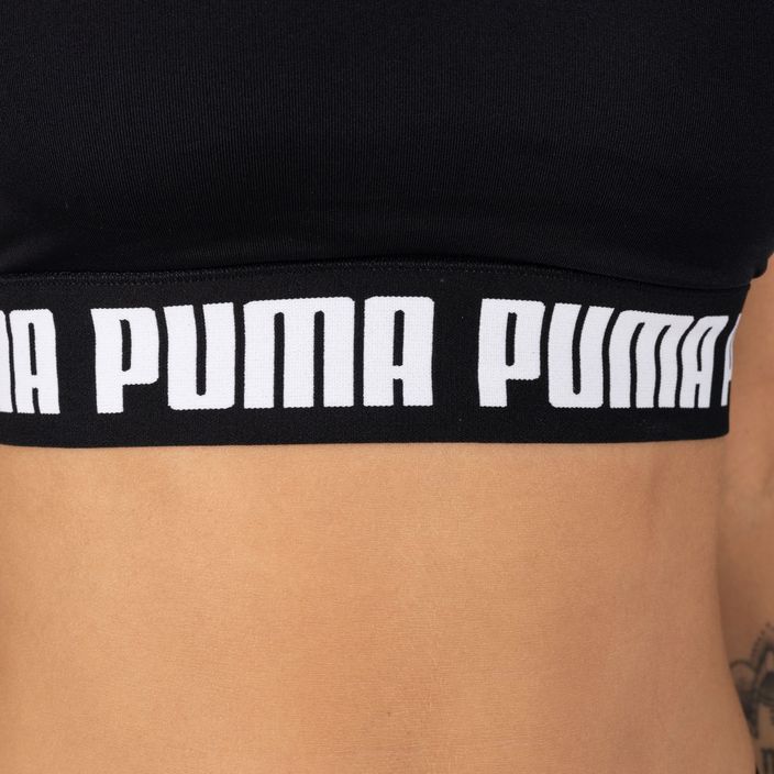 PUMA Mid Impact Puma Strong PM Fitness-BH schwarz 521599 01 5