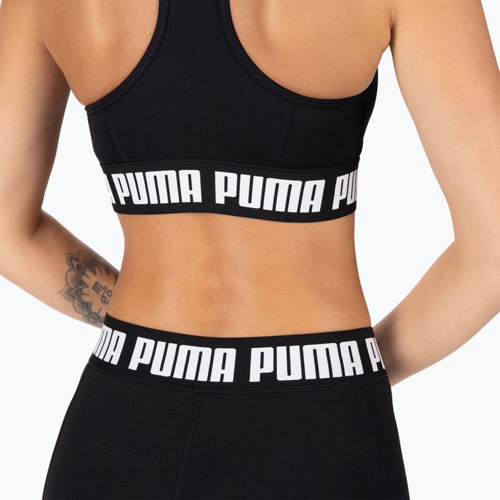 PUMA Mid Impact Puma Strong PM Fitness-BH schwarz 521599 01 6