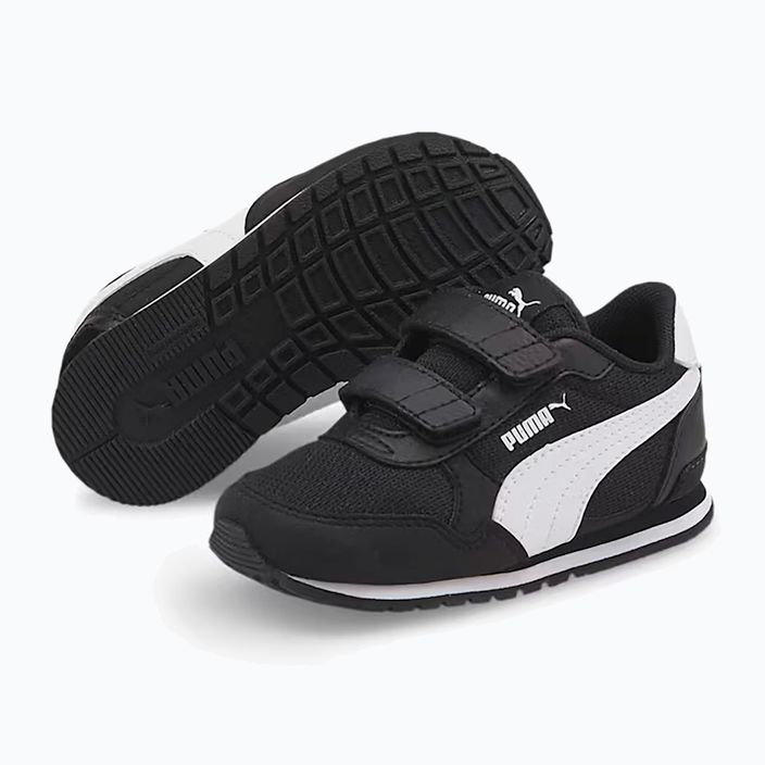 PUMA ST Runner v3 Mesh V Inf Kinderschuhe puma schwarz/puma weiß 3