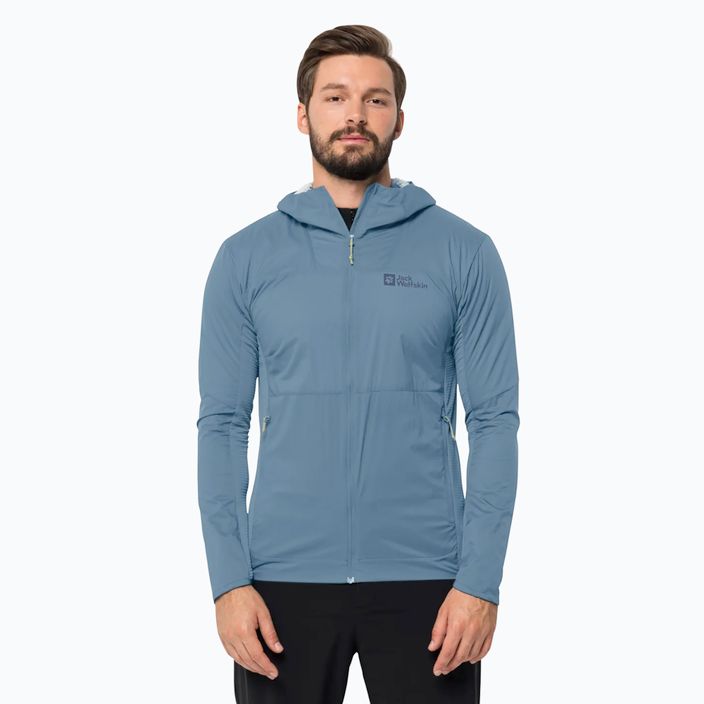 Jack Wolfskin Prelight Alpha Herren Hybridjacke elementar blau