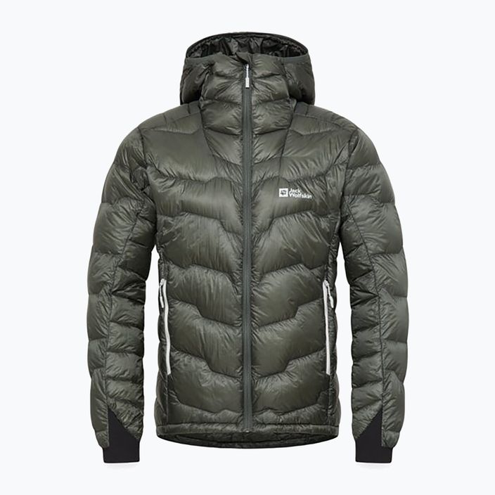 Jack Wolfskin Herren Alpspitze Down Hoody schiefergrün 8