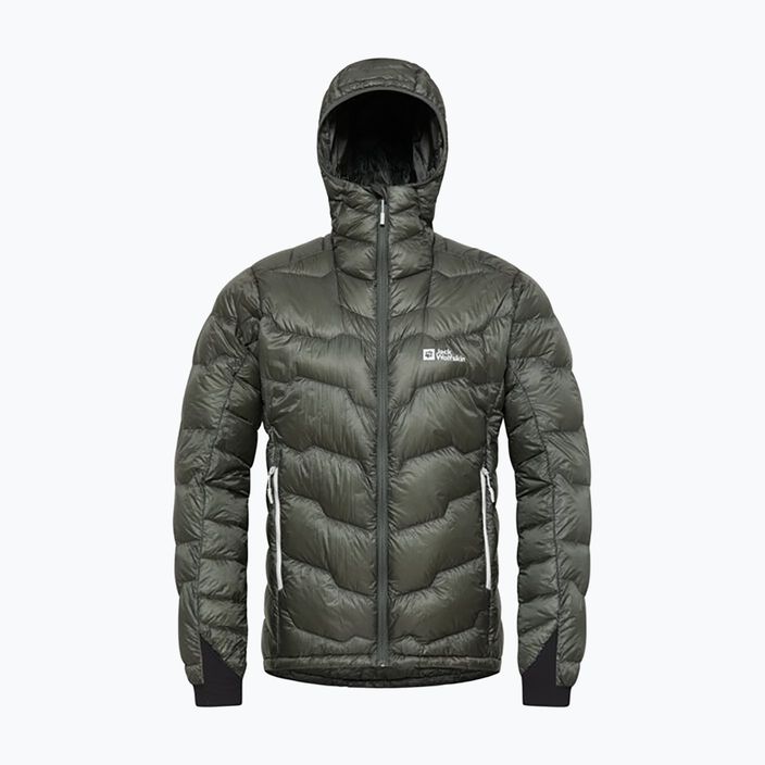 Jack Wolfskin Herren Alpspitze Down Hoody schiefergrün 10