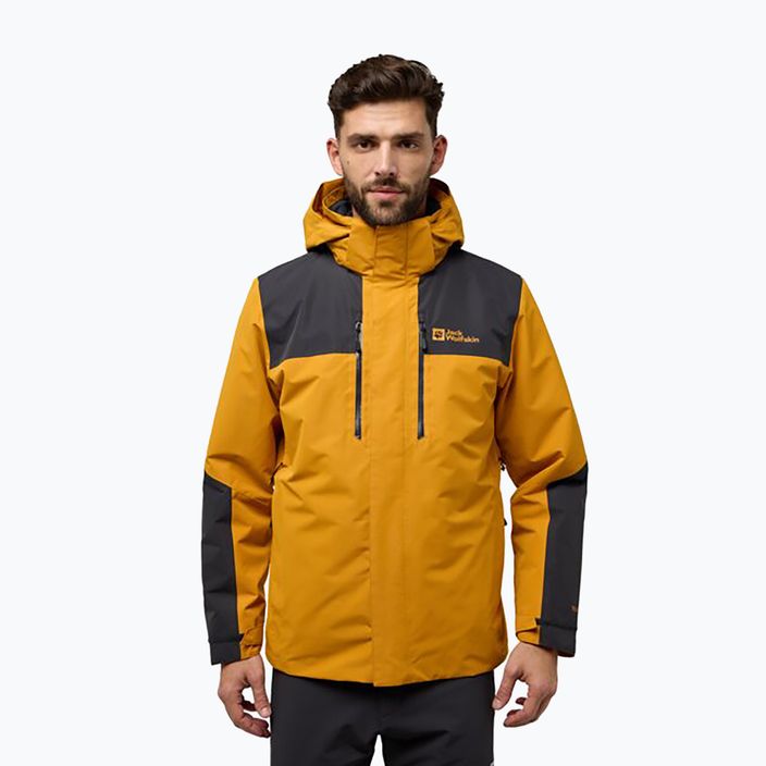 Jack Wolfskin Herren Jasper 3In1 Jacke Färberdistel