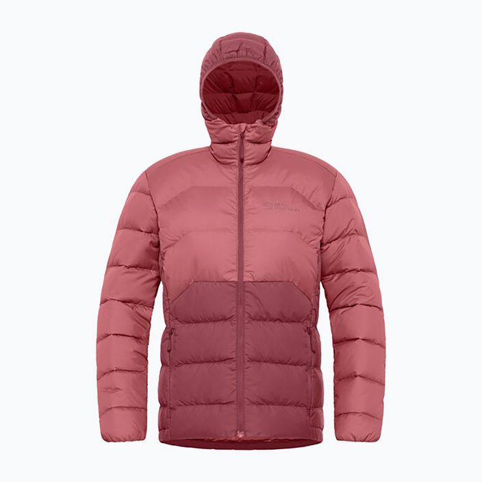 Jack Wolfskin Damen Daunenjacke Ather Down Hoody rot ocker 10