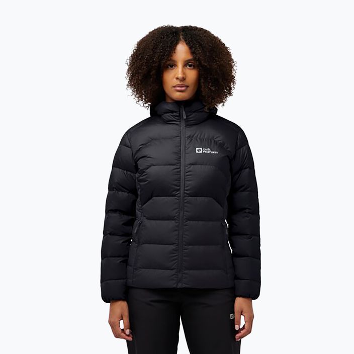 Jack Wolfskin Damen Daunenjacke Ather Down Hoody schwarz