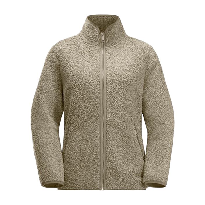 Jack Wolfskin Damen Fleece-Sweatshirt High Curl anis 2