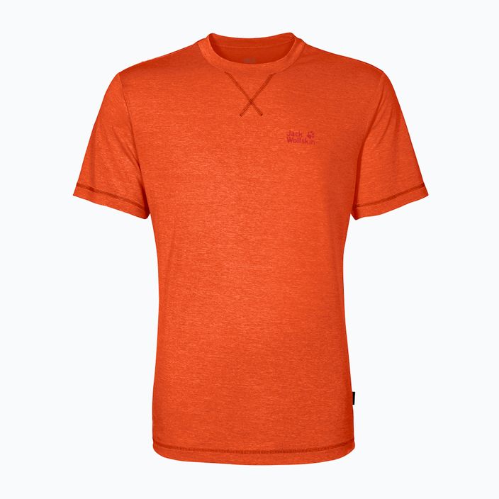 Jack Wolfskin Herren-Trekking-T-Shirt Crosstrail orange 1801671_3017 3