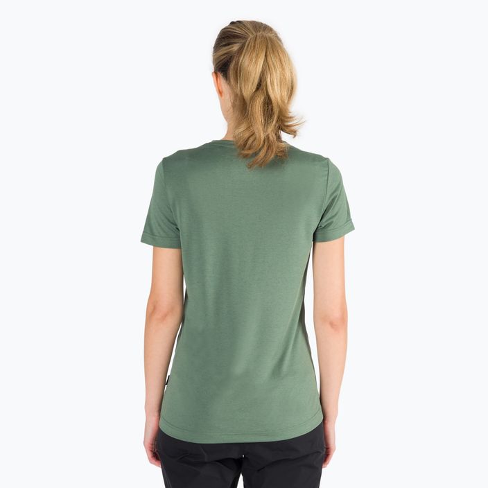 Jack Wolfskin Damen-Trekking-T-Shirt Crosstrail grün 1801692_4311 3