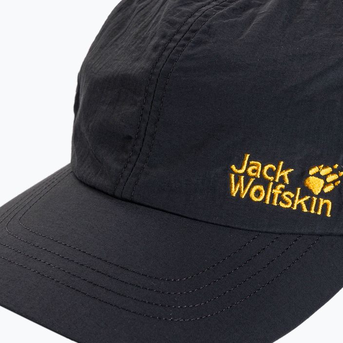 Jack Wolfskin Supplex Strap Baseballmütze schwarz 1910461_6000 5