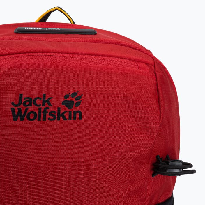 Jack Wolfskin Wolftrail 22 Recco Wanderrucksack rot 2010211_2206_OS 3