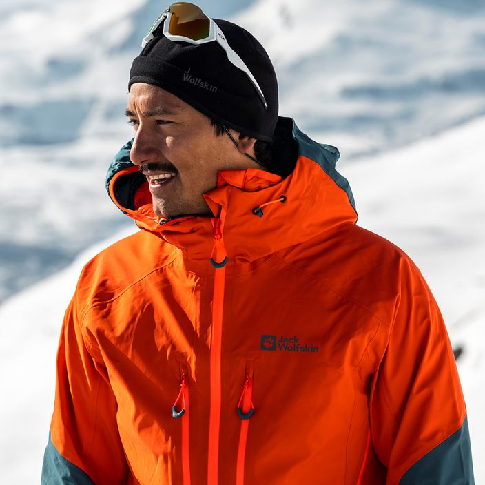Jack Wolfskin Herren Skijacke Alpspitze 3L orange 1115181 11
