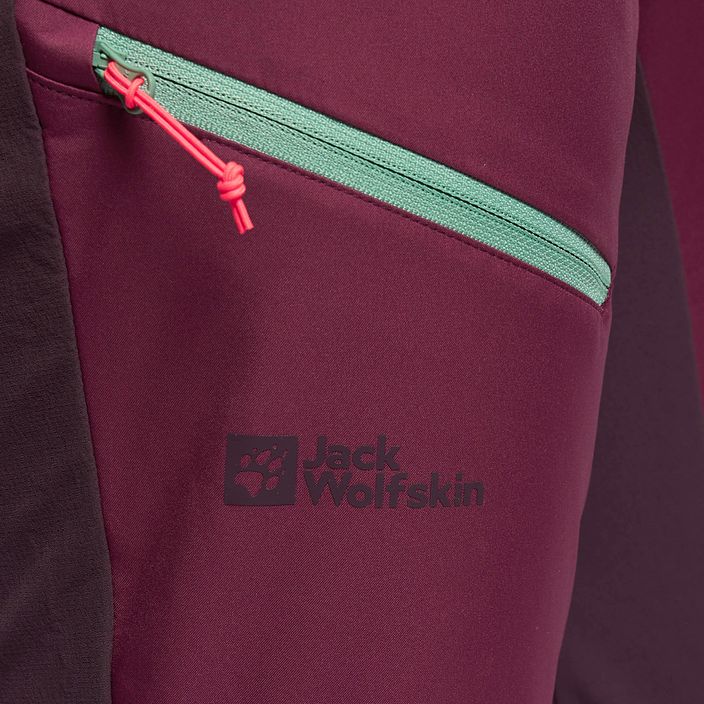 Jack Wolfskin Damen Alpspitze Skihose rosa 1507531 5