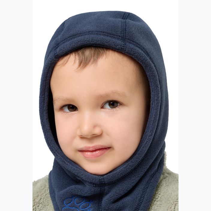 Kinder Jack Wolfskin Fleece Balaclava nachtblau 2