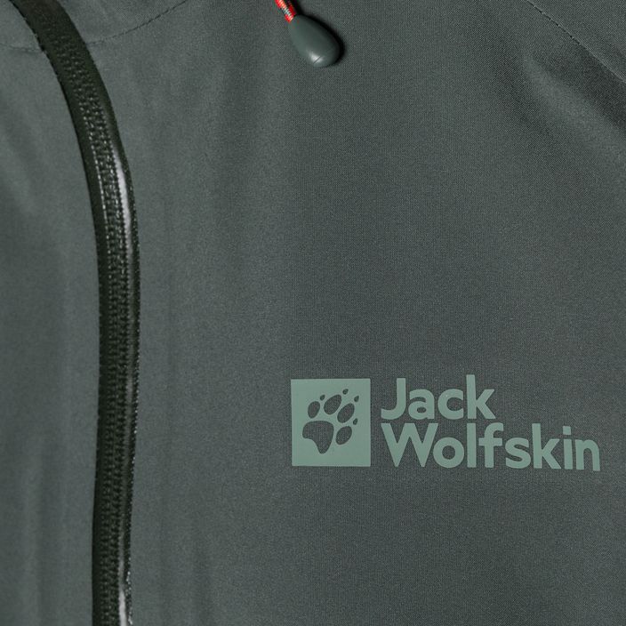 Jack Wolfskin Highest Peak Damen Regenjacke grün 1115121_4136_001 8