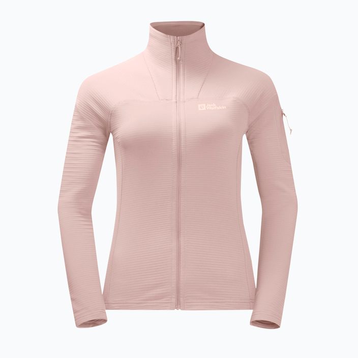 Jack Wolfskin Damen-Trekking-Sweatshirt Prelight FZ rosa 1710981 5