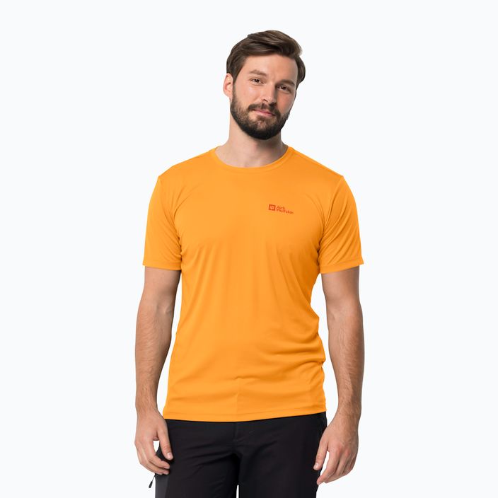 Jack Wolfskin Herren-Trekking-T-Shirt Tech orange 1807072
