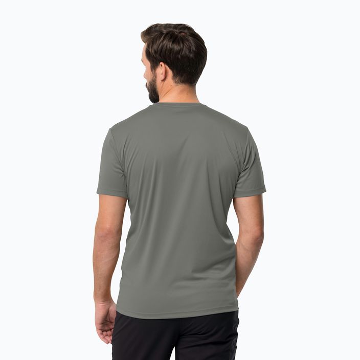 Jack Wolfskin Herren-Trekking-T-Shirt Tech grün 1807072 2