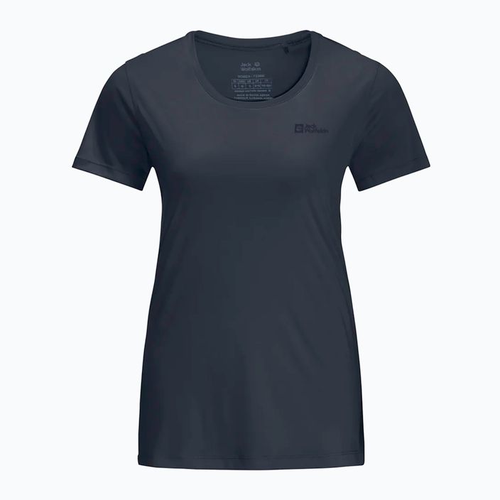 Jack Wolfskin Damen Trekking T-shirt Tech Nachtblau 3