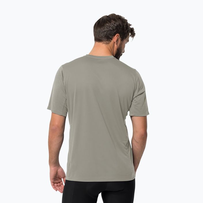 Jack Wolfskin Herren-Trekking-T-Shirt Morobbia Vent grün 1809291 2