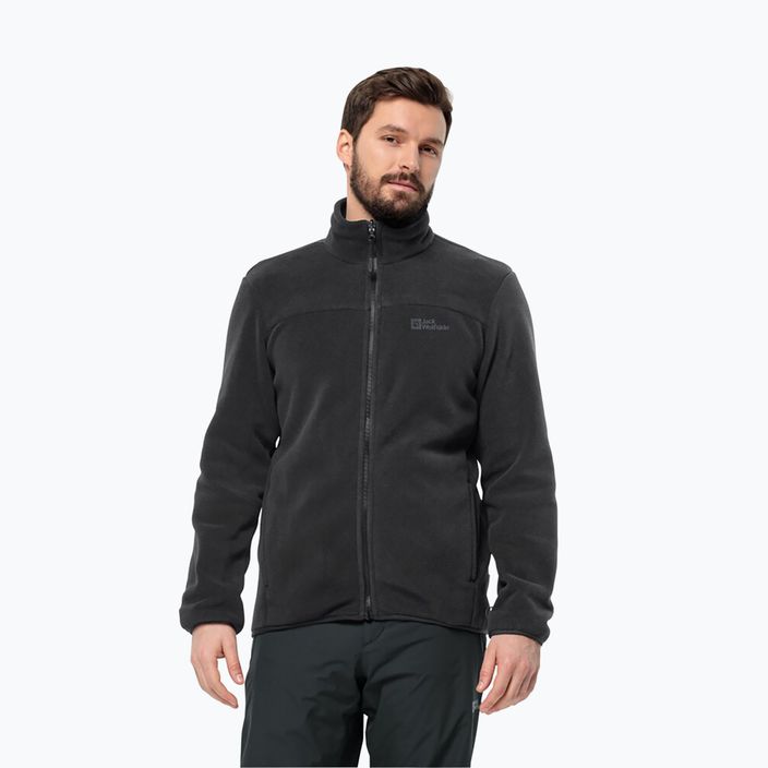 Jack Wolfskin Herren 3-in-1 Jacke Taubenberg 3In1 schwarz 6001 4