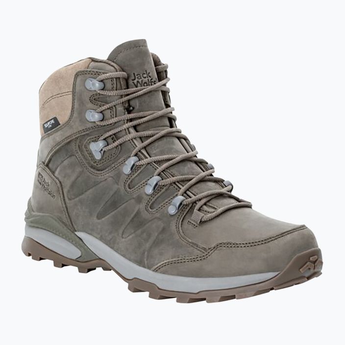 Jack Wolfskin Herren Refugio Prime Texapore Mid kalter Kaffee Trekkingstiefel