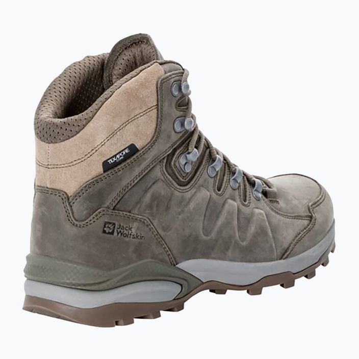 Jack Wolfskin Herren Refugio Prime Texapore Mid kalter Kaffee Trekkingstiefel 4