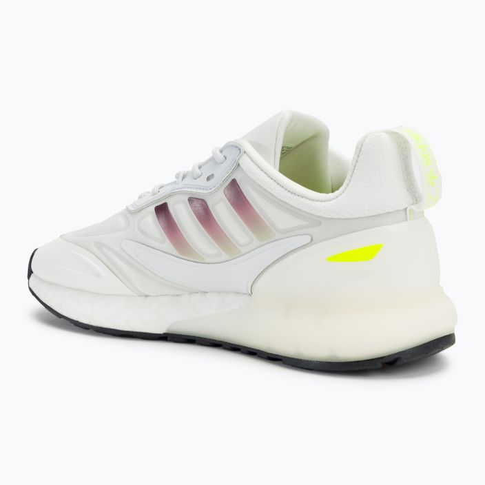 adidas ZX 2K Boost 2.0 Kinderschuhe crystal white/solar yellow/off white 3