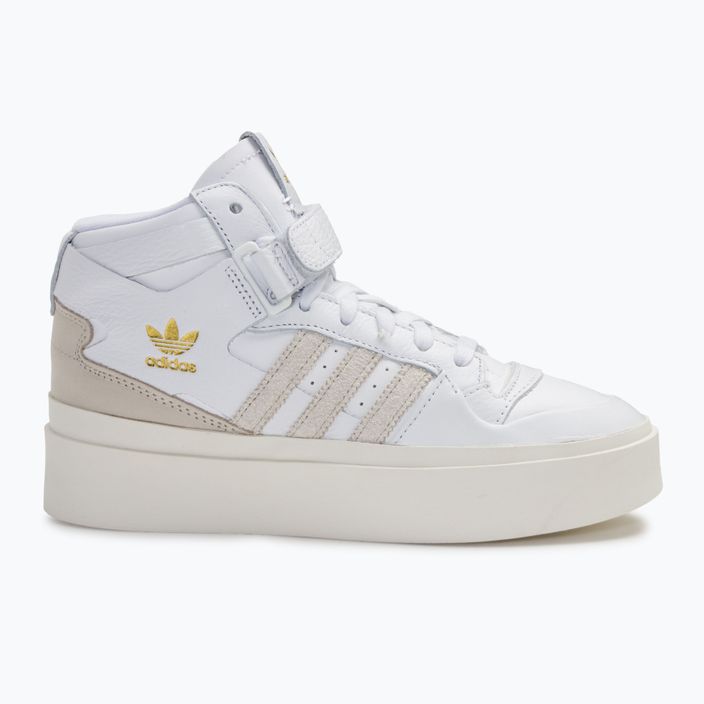 Damen adidas Forum Bonega Mid Wolke weiß/orbit grau/bliss Schuhe 2