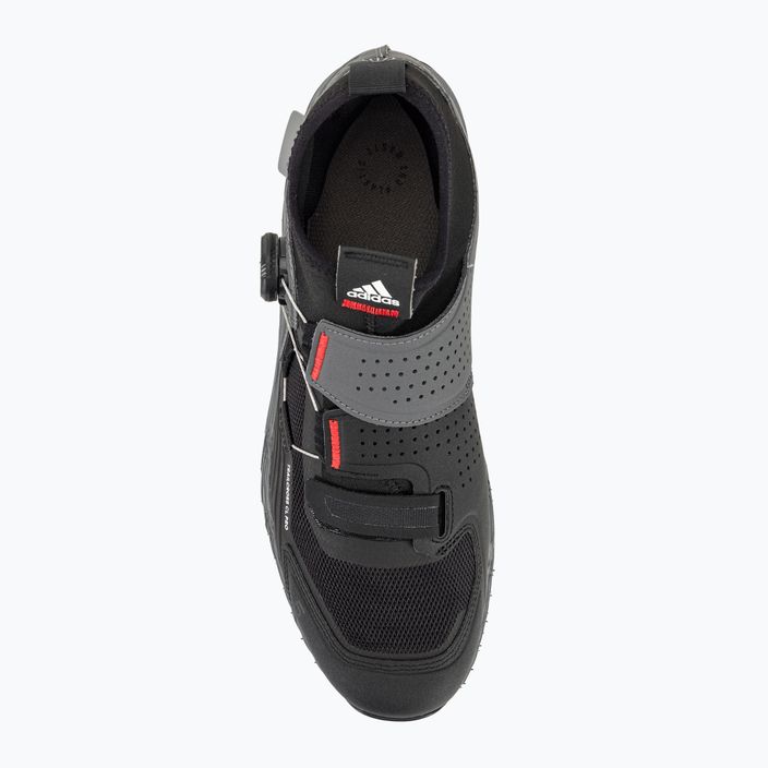 Herren MTB-Radschuhe adidas FIVE TEN Trailcross Pro Clip In grau fünf/schwarz/rot 7