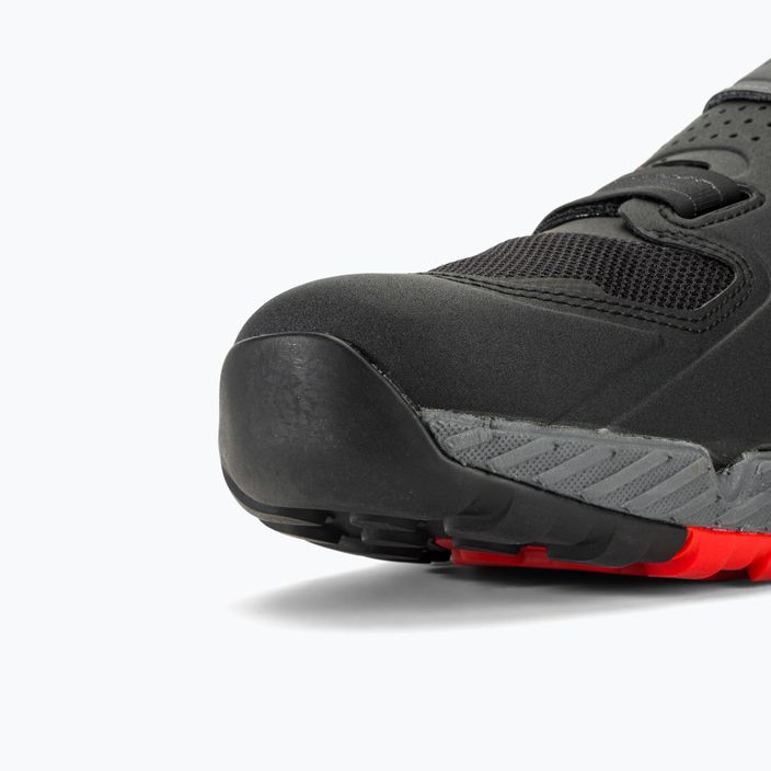 Herren MTB-Radschuhe adidas FIVE TEN Trailcross Pro Clip In grau fünf/schwarz/rot 9