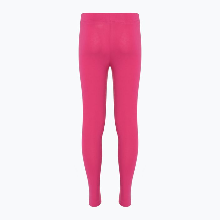 Kinder-Leggings adidas Essentials Lin Team Real Magenta/Klarrosa 2