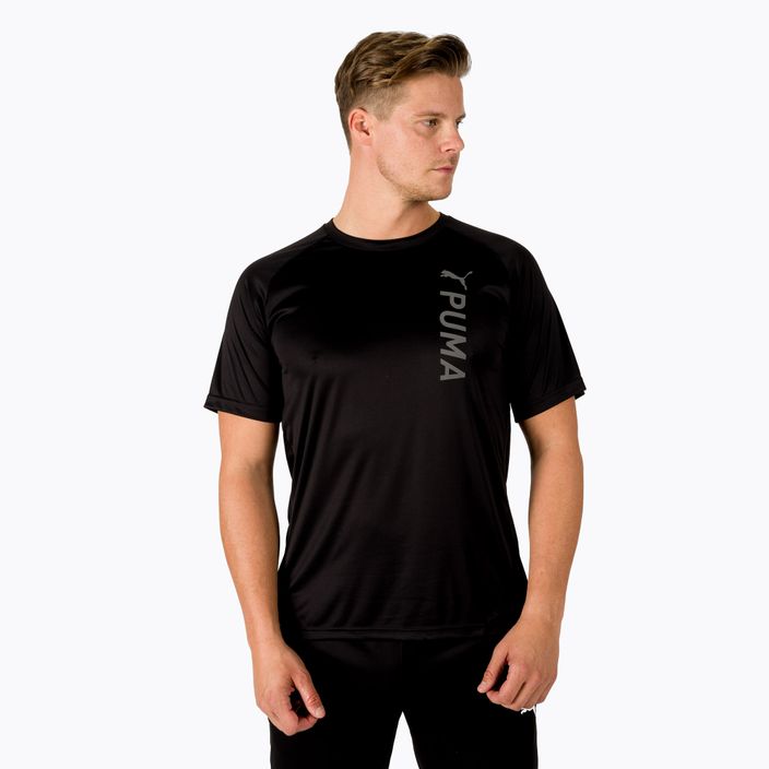 Herren Trainings-T-Shirt PUMA Fit Tee schwarz 522119_01