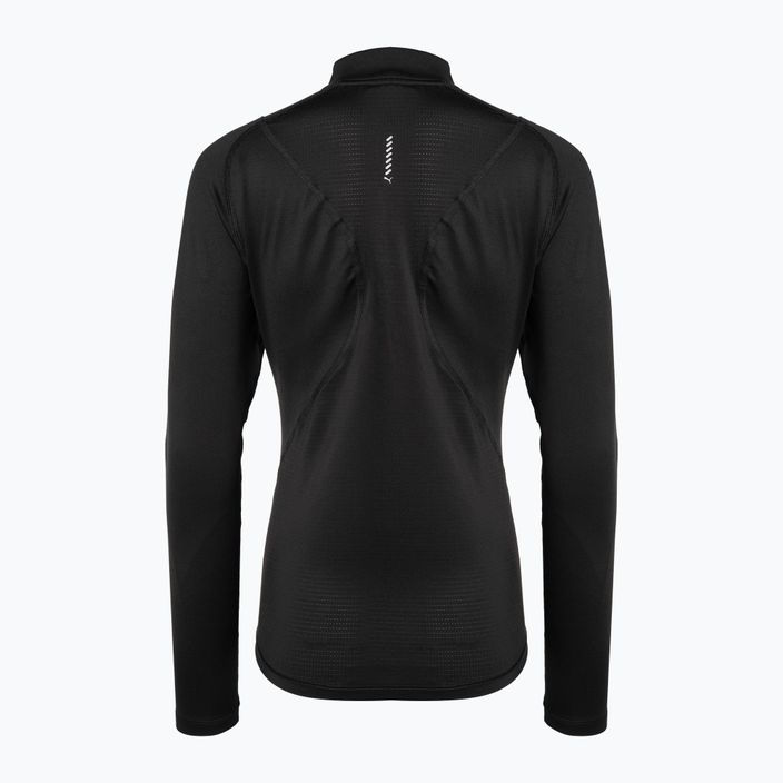 Damen Lauf-T-Shirt PUMA Run Cloudspun 1/2 Zip schwarz 523287 01 2